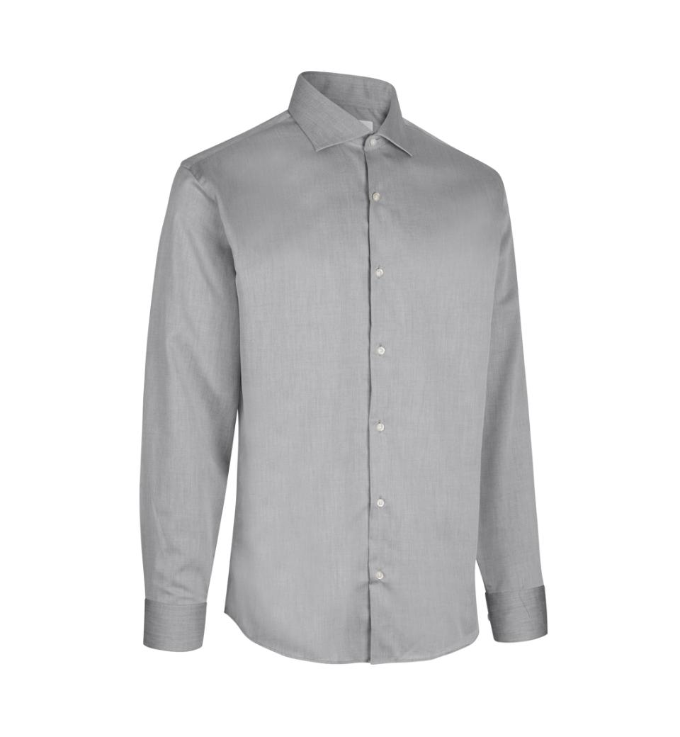 Seven Seas Skjorter ss8-silver_S - Bygholm Menswear